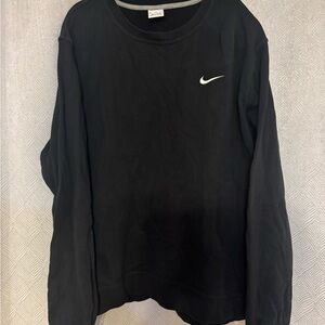 Nike Black Crewneck Sweatshirt